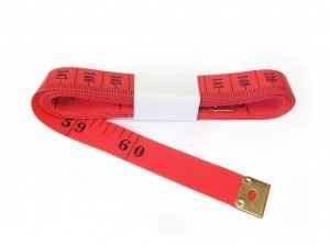 TR-13R - 60" Tailor's Tape Measure (Red)