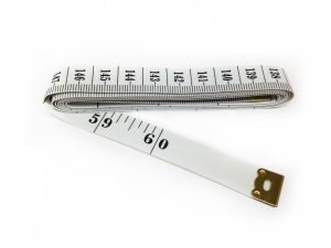 TR-13W - 60" Tailor's Tape Measure (White)