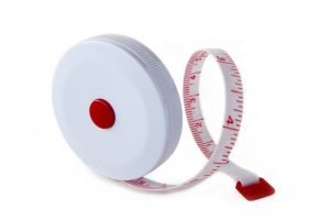 SR1W - Flexible Pocket Tape Measure - 60" / 1.5m (White)