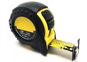 Series 100 - 25ft / 7.5m Professional Wide-Read Magnetic-Tipped Steel Tape Measure