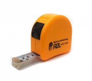 RL-02HV - Right-to-Left Read Tape Measure - 25ft (Orange)