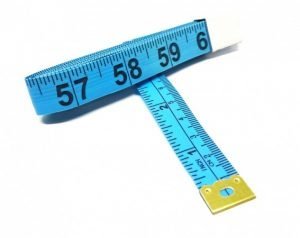 TR-16B - 60" Tailor's Tape Measure (Blue)