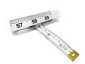 TR-16F - 60" Fractional Tailor's Tape Measure (White)
